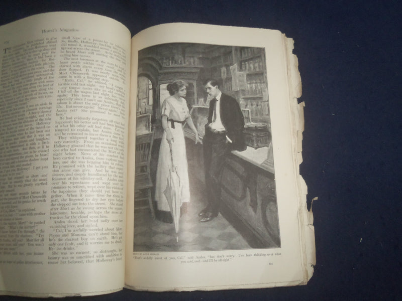 1913 FEBRUARY HEARST'S MAGAZINE - LINCOLN & WASHINGTON COVER - B 4164K