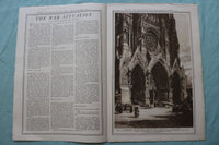 1914 OCT 1 NEW YORK TIMES MID-WEEK PICTORIAL WAR EXTRA - GERMAN FIRING - NP 9117