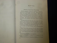 1853-1860 NW HAMPSHIRE METHODIST EPISCOPAL CHURCH MINUTES - LOT OF 4 - J 4750