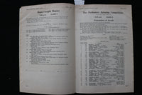 1961 MAY 11 ROYAL WINDSOR HORSE SHOW PROGRAM - HOME PARK WINDSOR CASTLE - K 1850