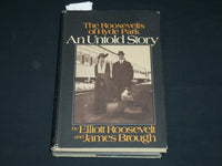 1973 THE ROOSEVELTS OF HYDE PARK BOOK INSCRIBED BY JAMES BROUGH - D 560