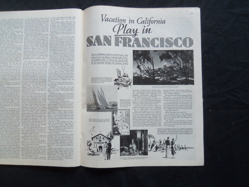 1932 JUNE 18 THE SATURDAY EVENING POST MAGAZINE - ILLUSTRATED COVER -SP 1469