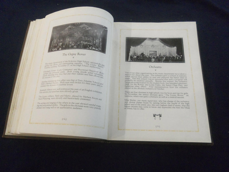 1924 SARGASSO KOKOMO HIGH SCHOOL YEARBOOK - KOKOMO, INDIANA - YB 2666