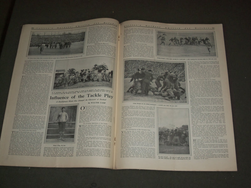 1910 OCTOBER 15 COLLIER'S MAGAZINE - GREAT ILLUSTRATIONS, ARTICLES & ADS - F 615