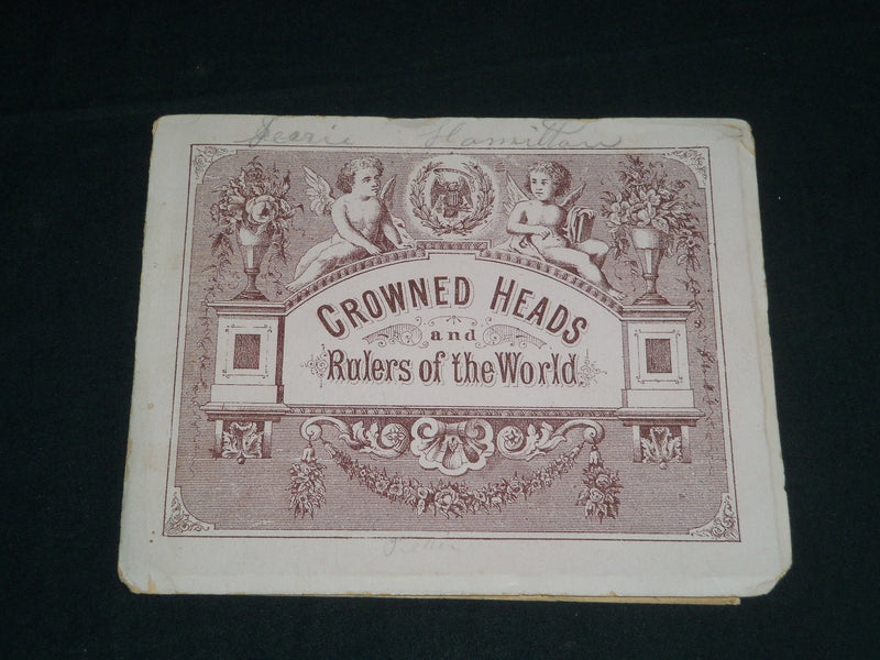 1880'S CROWNED HEADS AND RULERS OF THE WORLD BOOK - J 4325