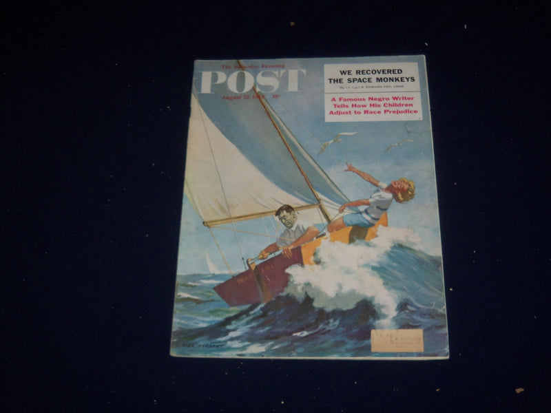 1959 AUGUST 22 THE SATURDAY EVENING POST MAGAZINE - ILLUSTRATED COVER - SP 5700