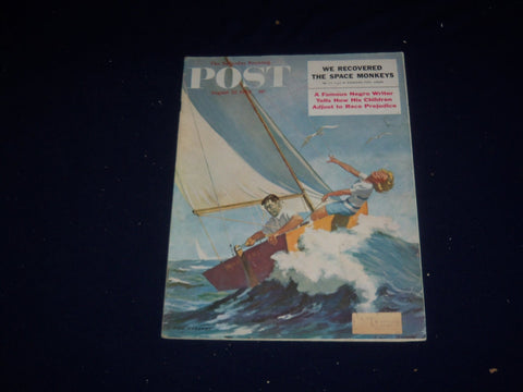 1959 AUGUST 22 THE SATURDAY EVENING POST MAGAZINE - ILLUSTRATED COVER - SP 5700