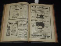 1917 JANUARY-DECEMBER PRAM GAZETTE & HIRE TRADERS RECORD BOUND VOLUME - KD 7462B