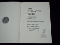 1975-1976 THE FORMATIVE - GROWTH YEARS BOOK LOT OF 4 - ALL SIGNED - J 7140