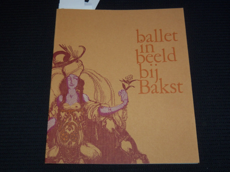 1968 BALLET IN BEELD BIJ BAKST SOFTCOVER BOOK - HAAGS MUSEUM - J 9557
