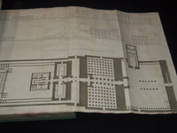 1839 L'ARCHITETTURE ANTICA VOLUME BY LUIGI CANINA - EGYPT ARCHITECTURE - Z 275