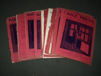 1902-1904 SALE PRICES CONNOISSEUR SUPPLEMENT MAGAZINE LOT OF 26 - O 2680