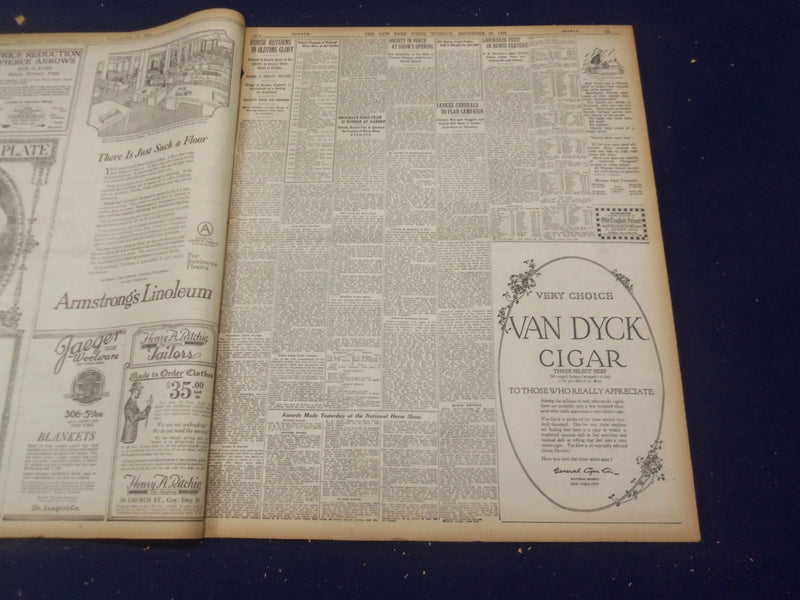 1920 NOVEMBER 16 NEW YORK TIMES - LEAGUE ASSEMBLY OPENS HAILS WILSON - NT 8470