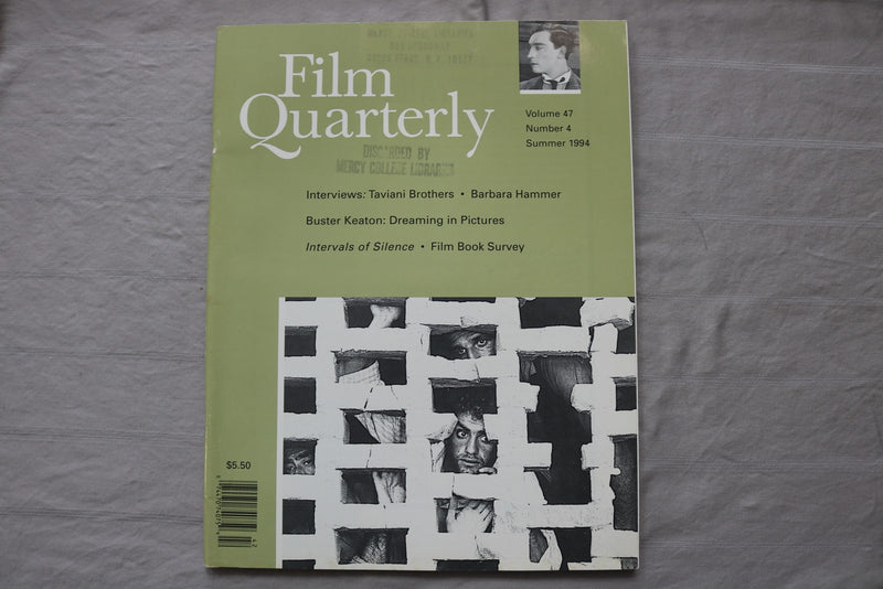 1994 SUMMER FILM QUARTERLY MAGAZINE - NIGHT OF SHOOTING STARS COVER - E 26786