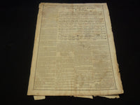 1850 JULY 27 BOSTON MUSEUM NEWSPAPER MILLARD FILLMORE - 13TH PRESIDENT - NP 9056