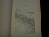 1859 MR. BROWN'S ADDRESS AT TRINITY COLLEGE BOOK - HARTFORD - J 6220