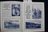 1960'S SELLS AND GRAY COMBINED CIRCUS PROGRAM - K 493