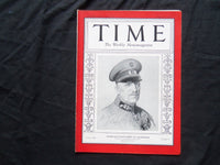 1932 AUGUST 22 TIME MAGAZINE - GENERALLEUTNANT KURT VON SCHLEICHER - T 333