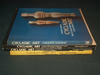1979-1985 N. P. GOULANDIS COLLECTION BOOK LOT OF 4 & 2 INVITATIONS - KD 4582