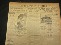 1907 JANUARY 28 THE BOSTON HERALD - BIG SUSPENSE IN THAW'S DEFENSE - BH 24