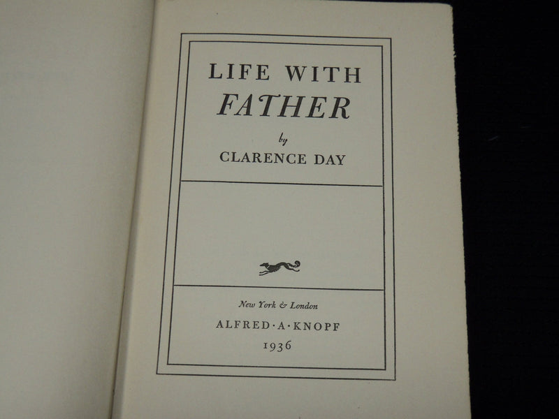 1935-1936 LIFE WITH FATHER - MOTHER BOOK LOT OF 3 - CLARENCE DAY - KD 3905J