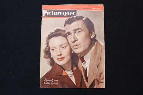 1947 NOV 8 PICTUREGOER MAGAZINE - DEBORAH KERR & WALTER PIDGEON COVER - E 25978