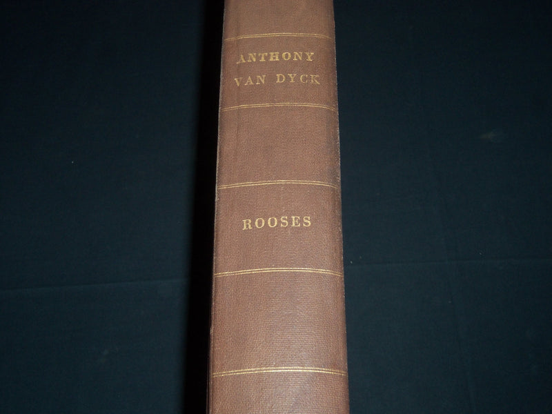 1900 FIFTY MASTERPIECES OF ANTHONY VAN DYCK VOLUME BY MAX ROOSES - Z 60
