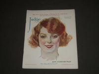1919 NOVEMBER 8 JUDGE MAGAZINE - J.M. FLAGG COVER-YOU MAKE ME SO HAPPY!- ST 5429