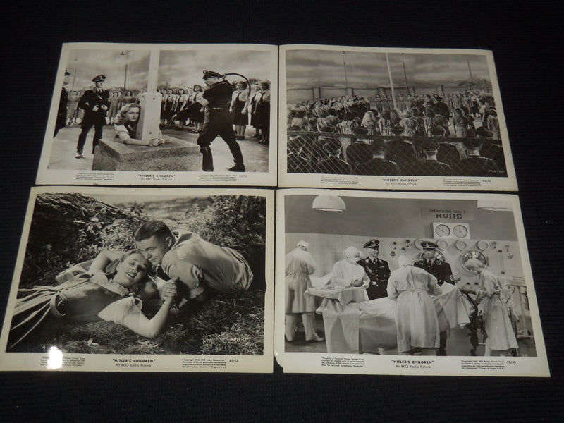 1942 HITLER'S CHILDREN MOVIE STILLS LOT OF 5 - 8x10 - #70