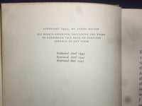 1943 THE STORY OF DR. WASSELL HARDCOVER BOOK BY JAMES HILTON - KD 9052