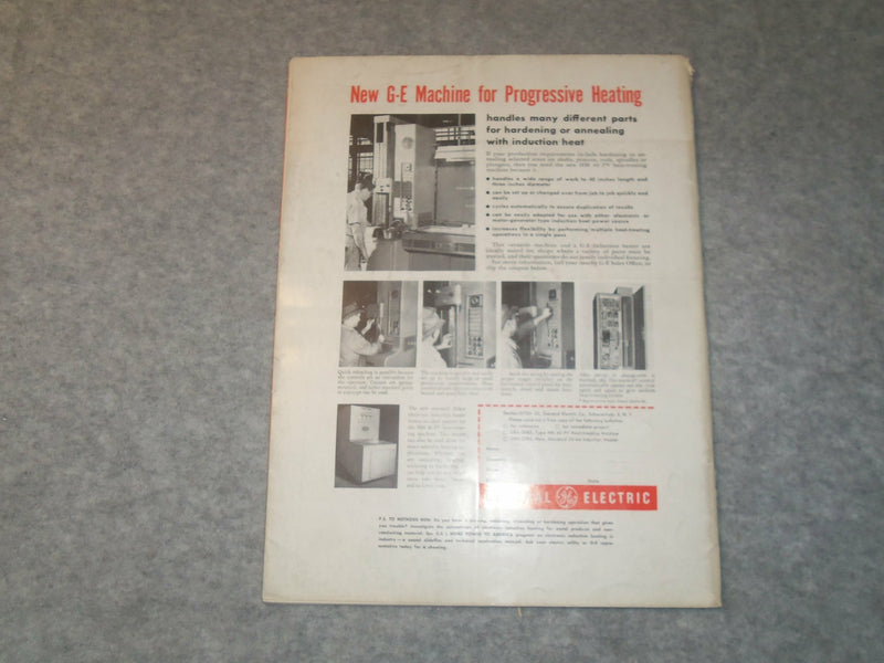 1952 JANUARY ELECTRIFIED INDUSTRY MAGAZINE - J 6327