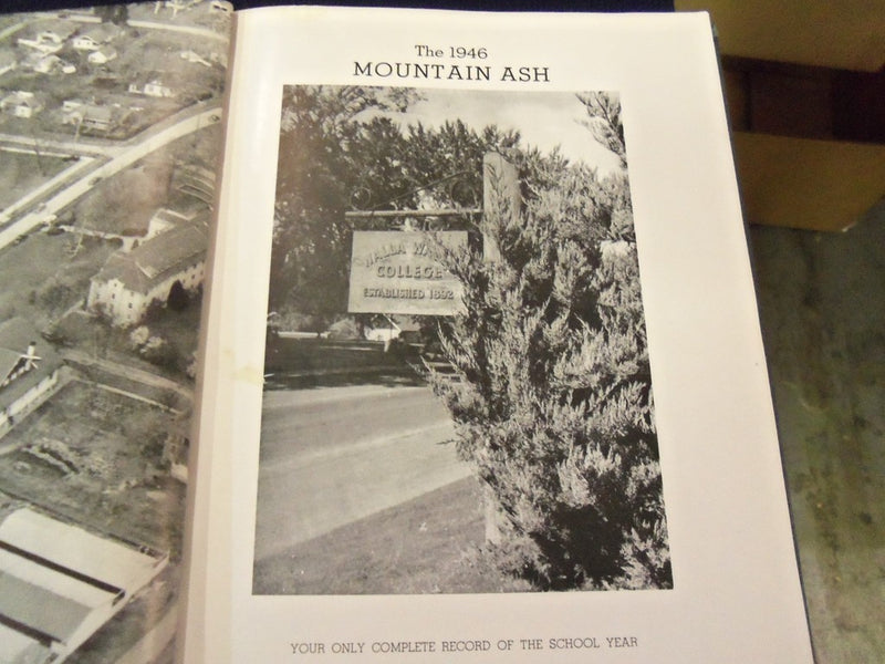 1946 WALLA WALLA COLLEGE YEARBOOK - MOUNTAIN ASH - WASHINGTON - YB 196