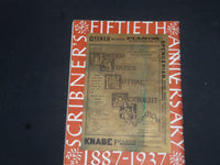1937 SCRIBNER'S MAGAZINE - 50TH ANNIVERSARY EDITION - SP 7906