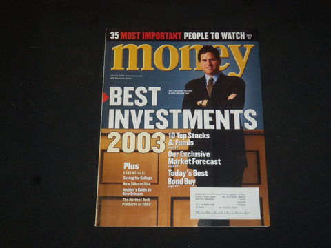 2003 JANUARY MONEY MAGAZINE - MICHAEL DELL - SP 6143