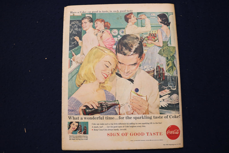 1958 JUNE 15 THIS WEEK MAGAZINE - JAMES BONNER COVER - E 23005