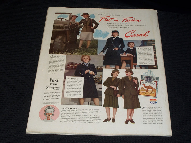 1943 DECEMBER WOMAN'S HOME COMPANION MAGAZINE NICE FRONT COVER - E 2638
