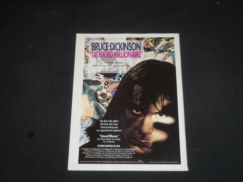 1990 JULY 31 CIRCUS MAGAZINE - METAL'S HOTTEST HEROES COVER - PHOTOS - SP 7631