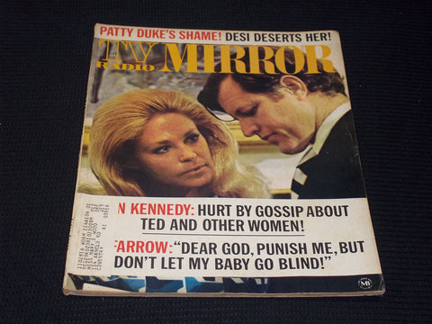 1971 SEPTEMBER TV RADIO MIRROR MAGAZINE - TED & JOAN KENNEDY COVER - E 13286