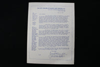 1957 MAY 20 THE NEW YORK CITY CENTER SHOWCASE PROGRAM - K 2292