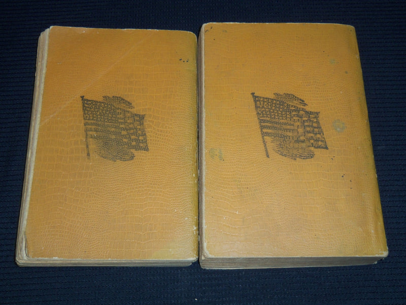 1898 THE GREAT REBELLION VOLUME 1 & 2 BY J. T. HEADLEY - SOFTCOVER - KD 936