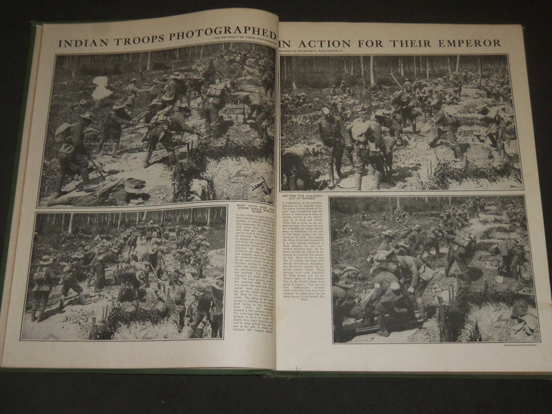 1920 LESLIE'S PHOTOGRAPHIC REVIEW OF THE GREAT WAR - PHOTOS OF WWI - KD 1350R