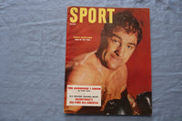 1955 MARCH SPORT MAGAZINE - ROCKY MARCIANO COVER - ST 5506Y