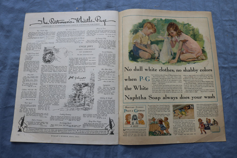 1933 MAY WOMAN'S WORLD MAGAZINE - LOVE IS LIKE MEASLES, A JANE STORY - SP 4783X