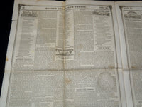 1860 MOORE'S RURAL NEW YORKER NEWSPAPER LOT OF 2 ISSUES - ROCHESTER NY - NP 8964