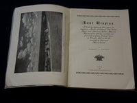 1947 LOST UTOPIAS SOFTCOVER BOOK BY HARRIET E. O'BRIEN - THIRD EDITION - J 7142
