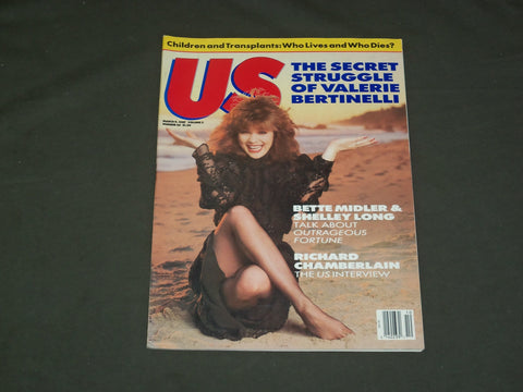 1987 MARCH 9 US MAGAZINE - VALERIA BERTINELLI COVER - B 3878