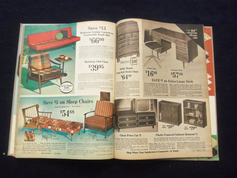 1966 MONTGOMERY WARD 94TH ANNIV. SALE CATALOG -HARDCOVER- KANSAS CITY,MO - R 96E