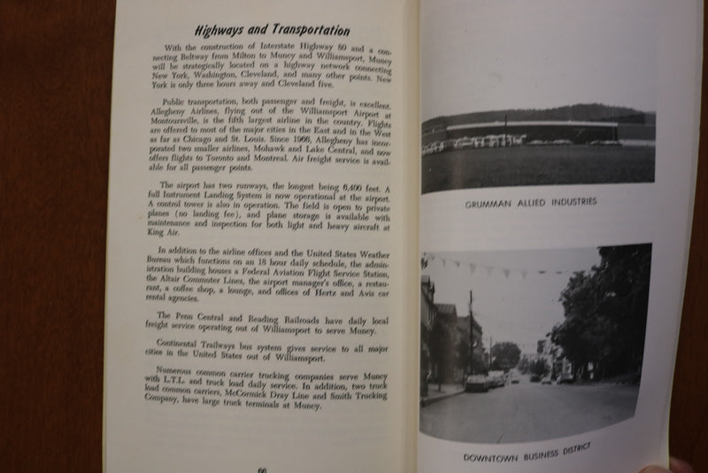 1973 THIS IS MUNCY - MUNCY, PENNSYLVANIA - SOFTCOVER BOOK - K 3184