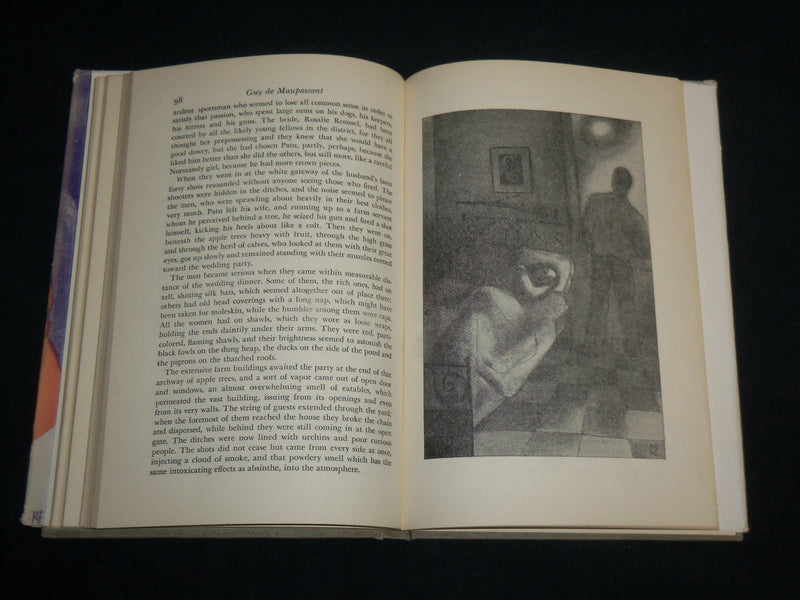 1949 MADEMOISELLE FIFI GUY DE MAUPASSANT HARDCOVER BOOK - KD 6987