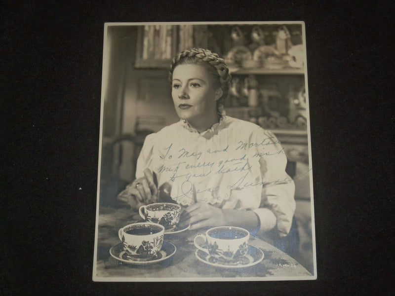 IRENE DUNNE - I REMEMBER MAMA - AUTOGRAPHED 8X10 PHOTOGRAPH - J 6253